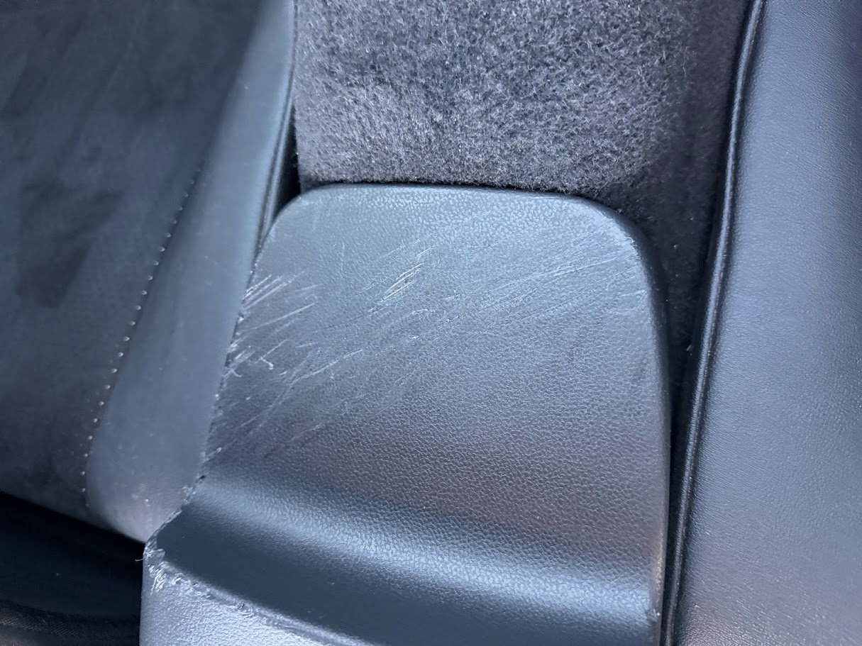 the bad - scrapes on the back